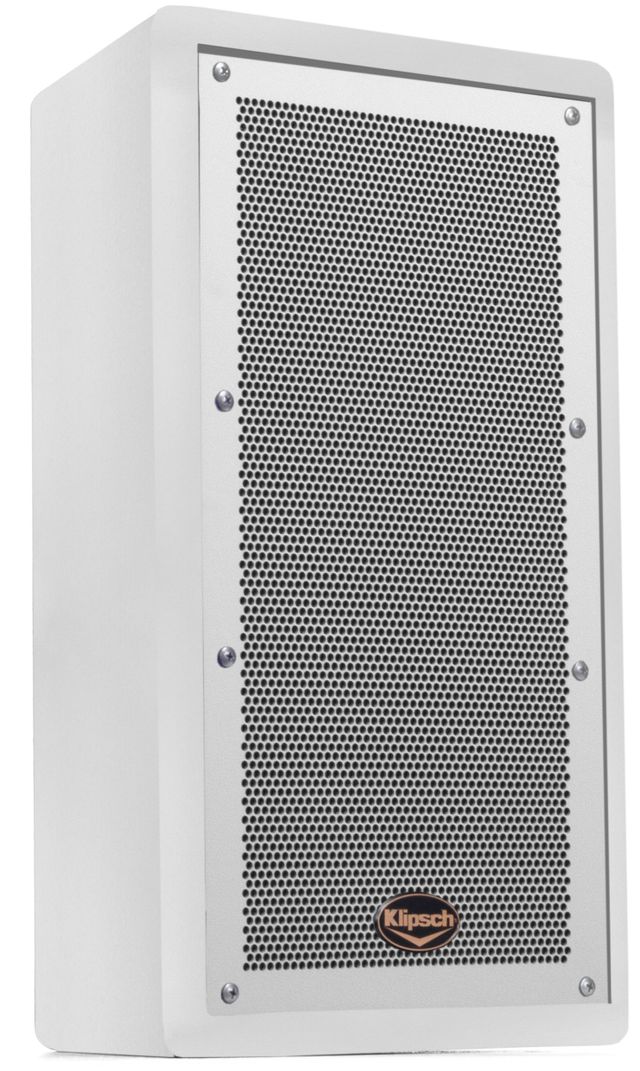 Klipsch® Trapezoidal White 8" 2-Way Loudspeaker System