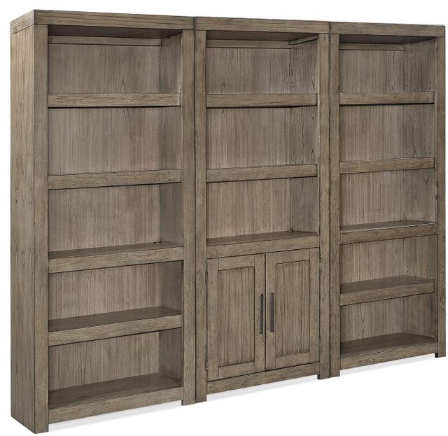 Aspenhome® Modern Loft Greystone Bookcase Wall-0
