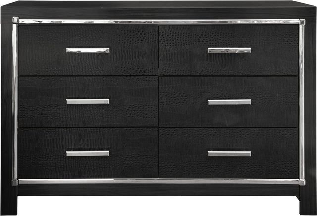 Signature Design by Ashley® Kaydell Black Dresser and Mirror 3