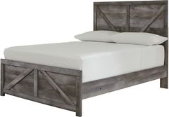Signature Design by Ashley® Wynnlow Gray Full Crossbuck Panel Bed
