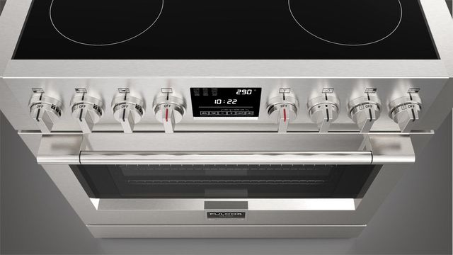 Fulgor Milano Sofia 36" Stainless Steel Professional Free Standing Induction Electric Range 5