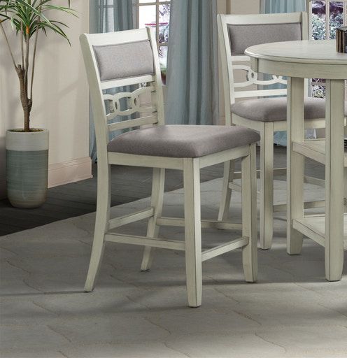 Elements Amherst Counter Table & 4 Counter Stools-3