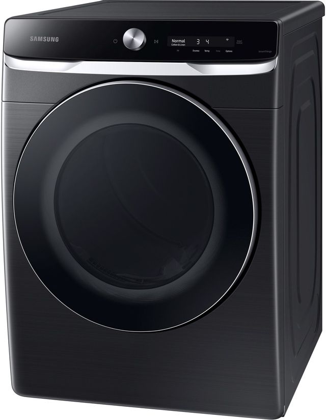 Samsung 7.5 Cu. Ft. Brushed Black Front Load Electric Dryer-1