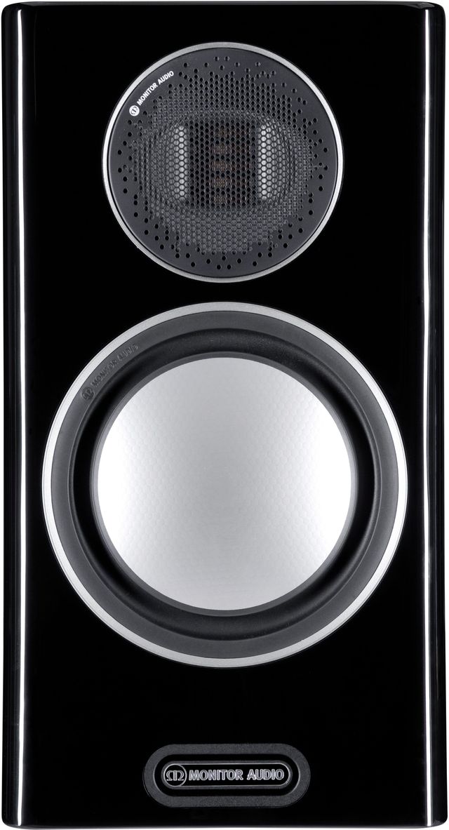 Monitor Audio Gold 100 Pair of Gloss Black Bookshelf Speakers 3