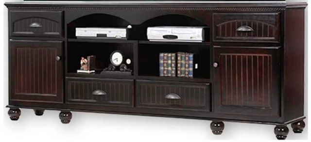 American Heartland Manufacturing Poplar 90" Deluxe TV Stand