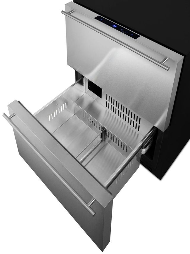 Summit® 4.0 Cu. Ft. Stainless Steel Freezer Drawers 2