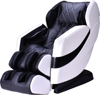 Cozzia CZ Black And Clear White Massage Chair
