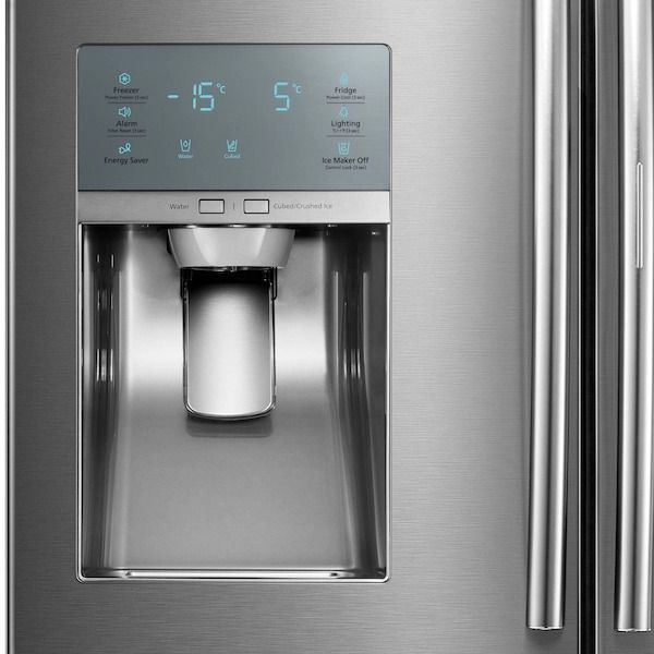Samsung 28 Cu. Ft. 4-Door French Door Food Showcase Refrigerator-Stainless Steel 7