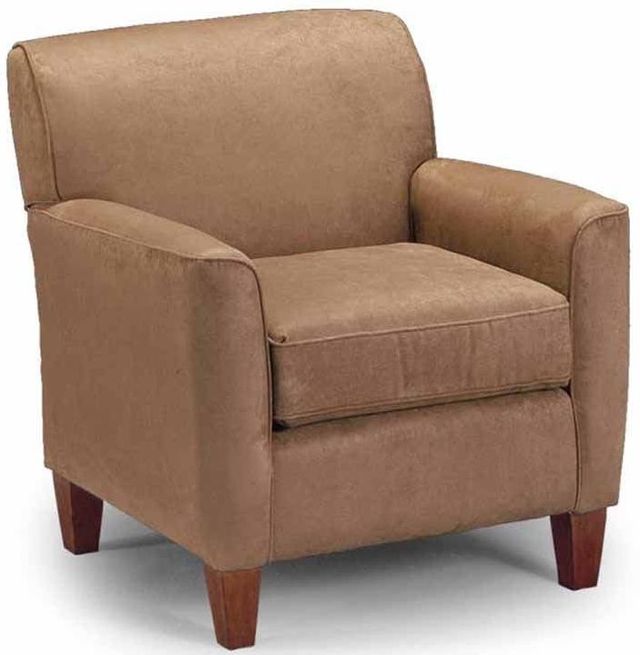 Best Home Furnishings Risa Antique Walnut Club Chair