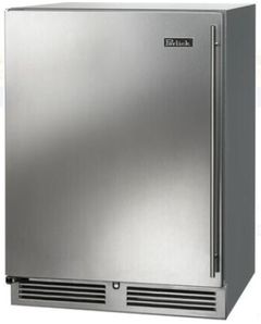 Perlick® Stainless Steel 24" Built-In Under Counter Outdoor Refrigerator