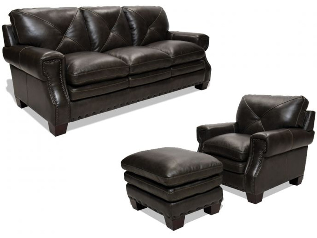 leather sofa and chair