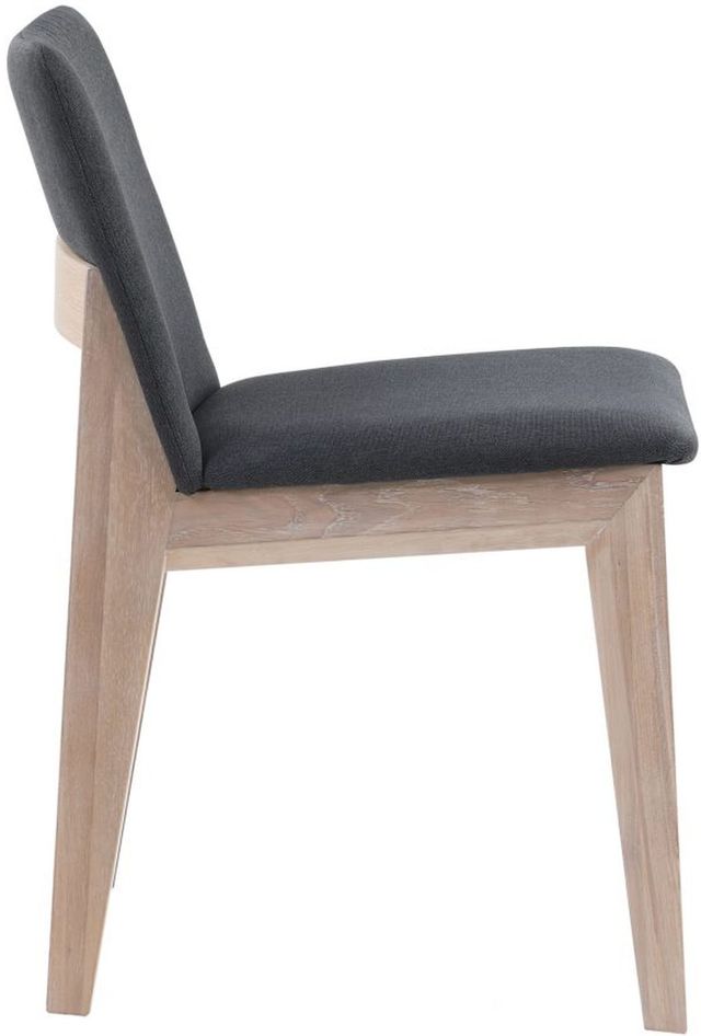Moe's Home Collection Deco Dark Grey Oak Dining Chair 1