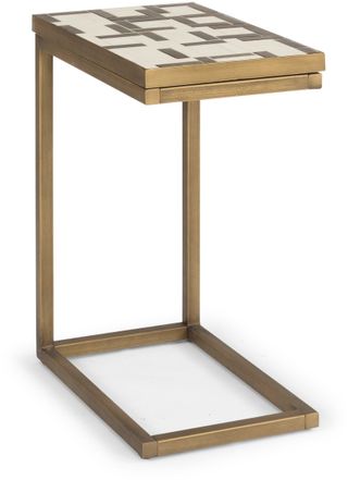 homestyles® Geometric II Other Brass Pull-up Table