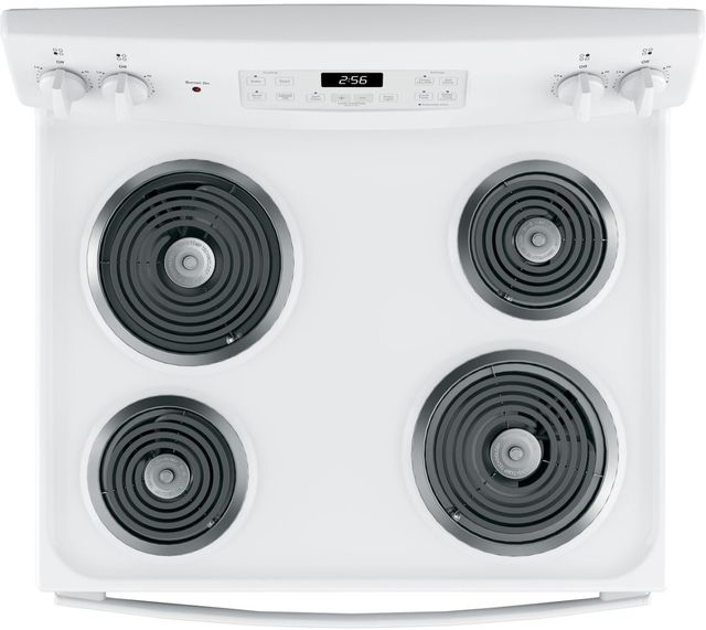 GE® 30" Free Standing Electric Range-White- Close Out 4