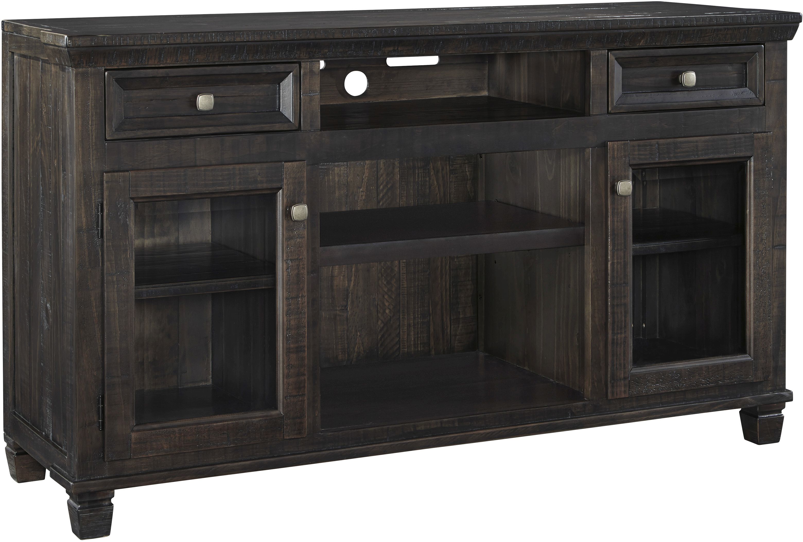 Signature Design by Ashley® Townser Grayish Brown Large TV Stand