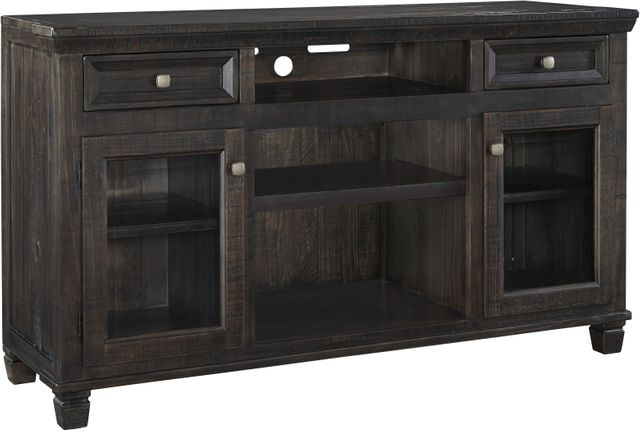 Signature Design by Ashley® Townser Grayish Brown Large TV Stand-0