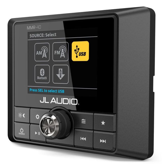 JL Audio® Wired, Full-Function NMEA 2000® Network Controller with Full-Color LCD Display 2