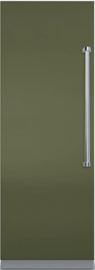 Viking® 7 Series 16.1 Cu. Ft. Cypress Green Fully Integrated Left Hinge All Freezer with 5/7 Series Panel