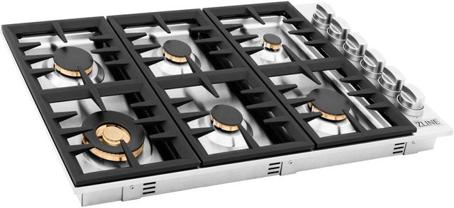 ZLINE 36" Stainless Steel Natural Gas Cooktop 