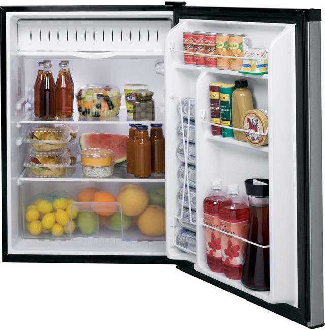 GE® 5.6 Cu. Ft. Stainless Steel Compact Refrigerator 2