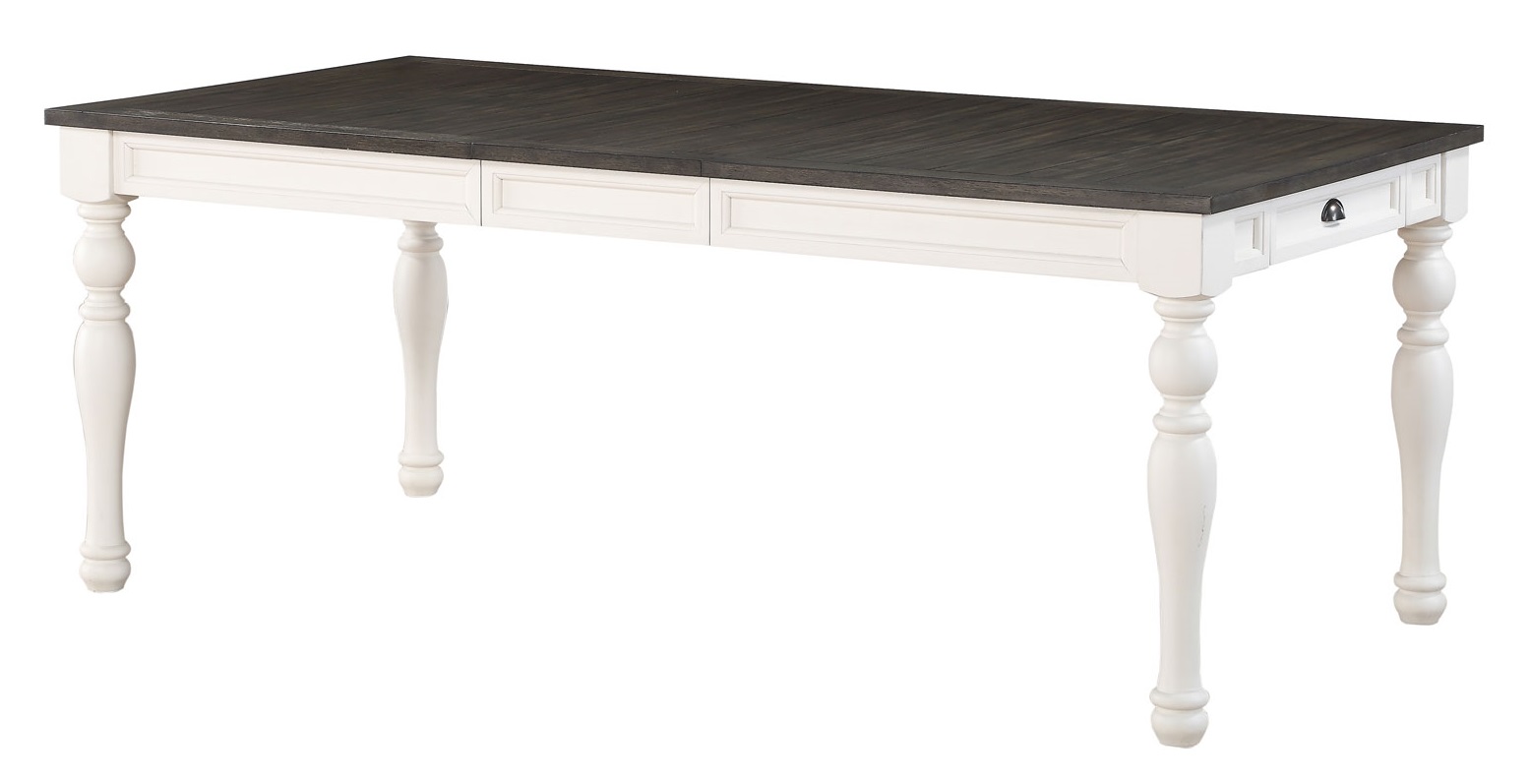 Steve Silver Co.® Joanna Ivory & Charcoal Dining Table