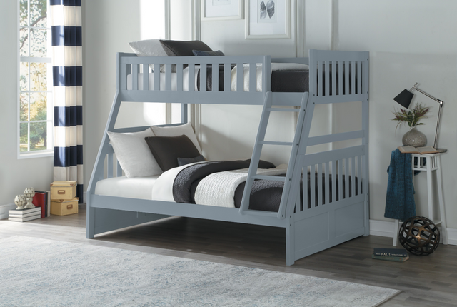 Homelegance Orion Gray Twin/Full Bunk Bed 6