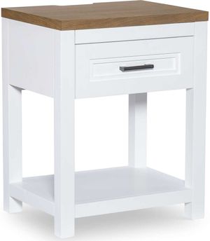 Legacy Classic Franklin White Open Nightstand