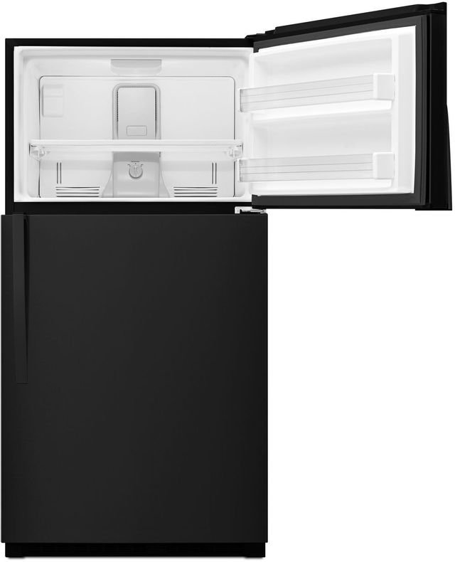 Whirlpool® 21.3 Cu. Ft. Top Freezer Refrigerator-Black 2