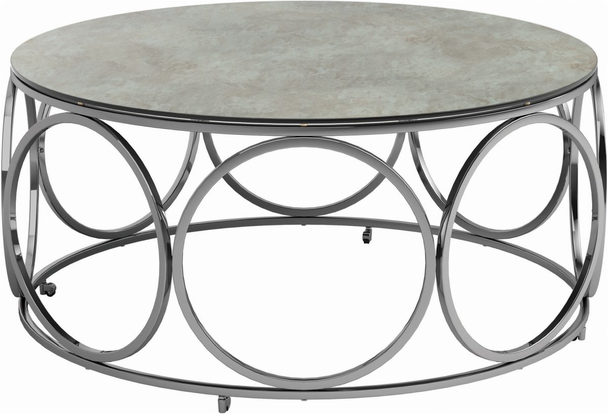 coaster round coffee table