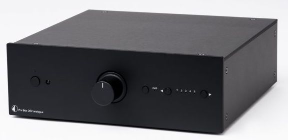Pro-Ject Pre Box DS2 Analog Black Stereo Preamplifier