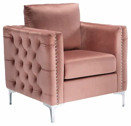 Chaise d'appoint Lizmont en tissu rose Signature Design by Ashley®