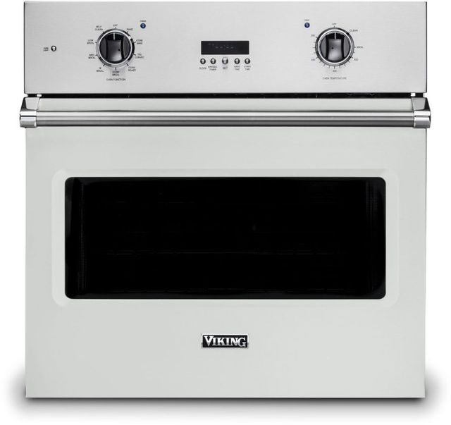 Viking® Professional 5 Series 30" Frost White Built In Single Electric Select Wall Oven 0