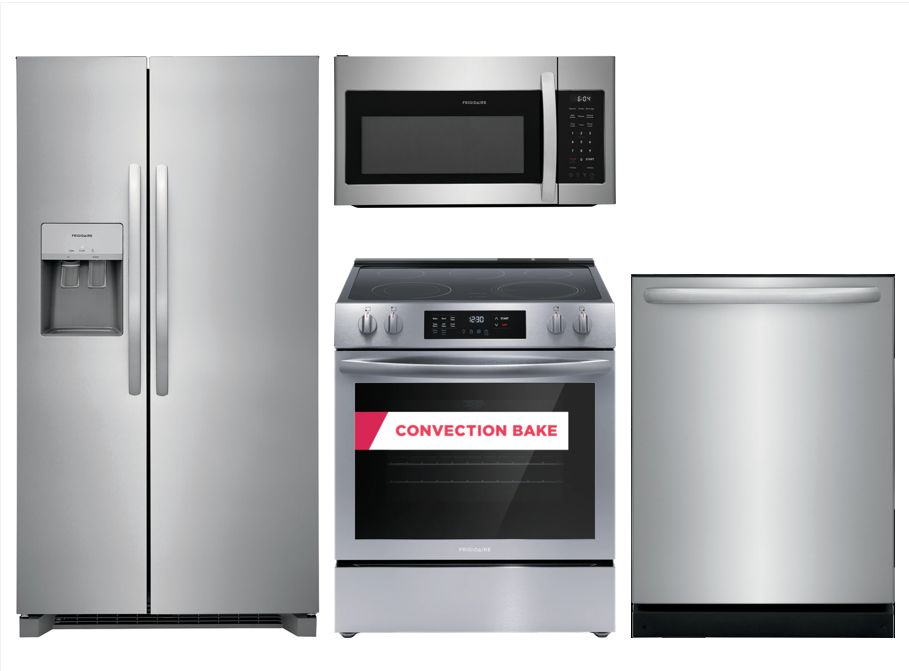 Frigidaire® 4 Piece Kitchen Package | Gerhard's Appliances | Ardmore ...