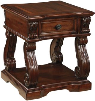 Signature Design by Ashley® Alymere Rustic Brown End Table