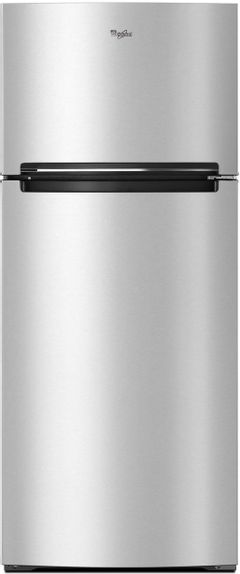 Whirlpool® 17.6 Cu. Ft. Top Freezer Refrigerator-Fingerprint Resistant Metallic Steel