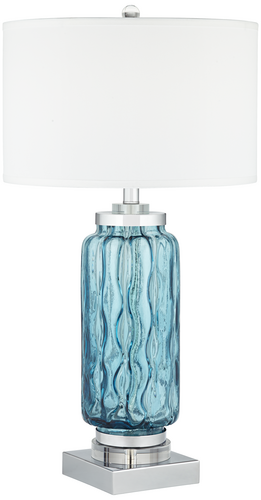 Pacific Coast® Lighting Waverly Blue Sea Table Lamp