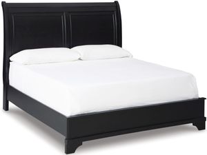 Signature Design by Ashley® Chylanta Black Queen Sleigh Bed