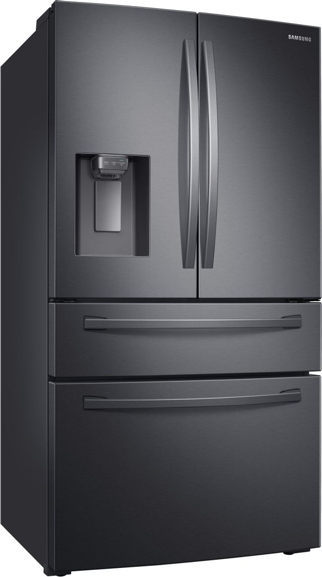 Samsung 28 Cu. Ft. Fingerprint Resistant Black Stainless Steel French Door Refrigerator 3
