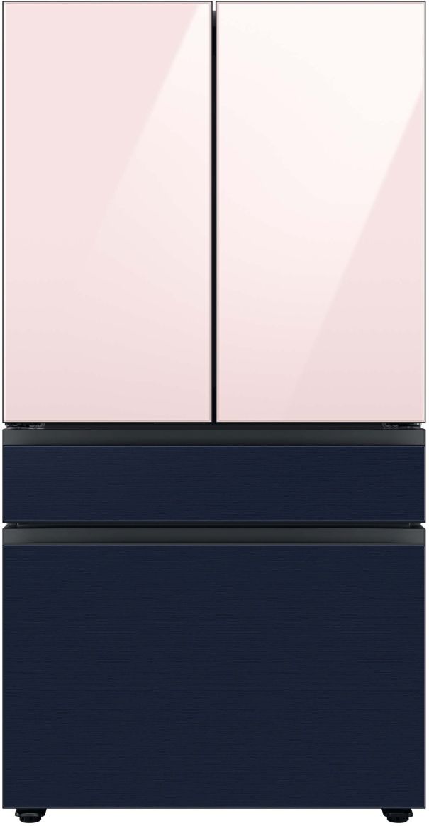 Samsung Bespoke 36" Navy Steel French Door Refrigerator Middle Panel 8