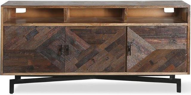 Parker House® Crossings The Underground Reclaimed Rustic Brown 69" TV Console 2