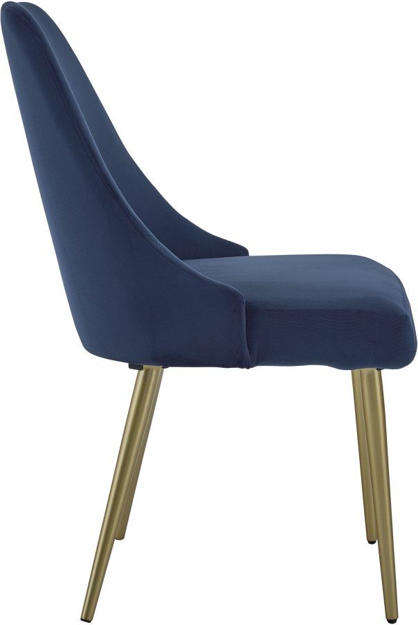 Signature Design by Ashley® Wynora Blue/Gold Dining Chair-3