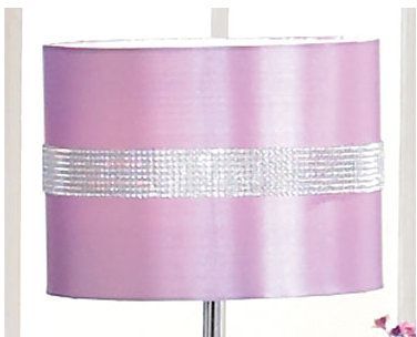 Signature Design by Ashley® Nyssa Purple Metal Table Lamp-1