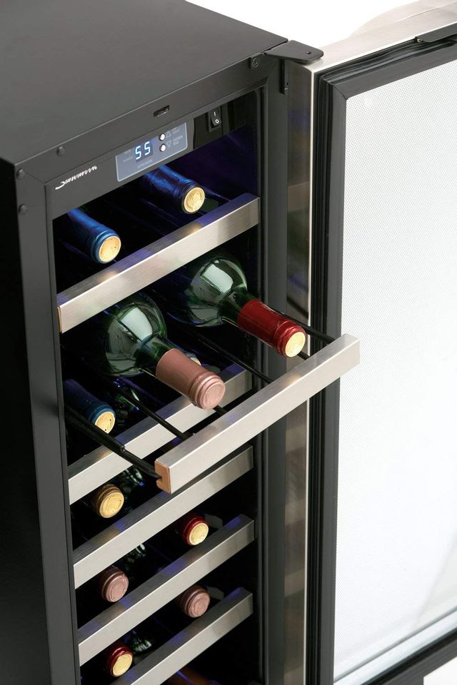 Silhouette® Pecorino 2.5 Cu. Ft. Stainless Steel Wine Cooler 3