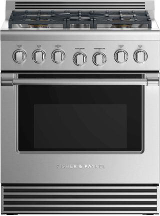 Fisher Paykel 30" Stainless Steel Pro Style Gas Range