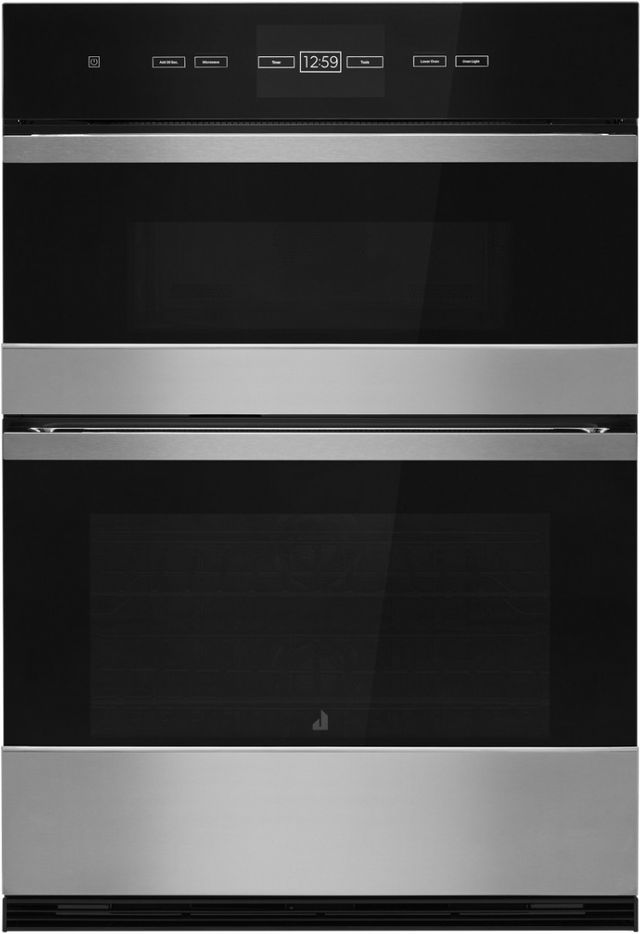 JennAir® NOIR™ 30" Stainless Steel Built-In Oven/Microwave Combination Electric Wall Oven 1