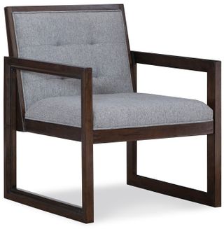 Home Furniture Outfitters Sawyer Gray Armchair