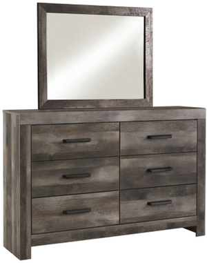 Signature Design by Ashley® Wynnlow Gray Dresser and Mirror Set