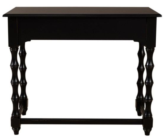 Liberty Furniture Ashton Black Accent Vanity Desk and Stool-2