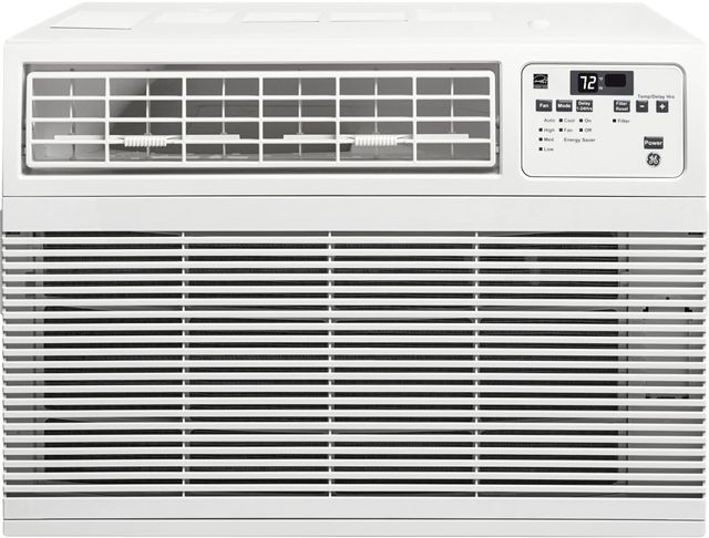 GE® 14300 BTU's Light Cool Gray Window Mount Air Conditioner