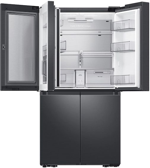 Samsung 29.0 Cu. Ft. Fingerprint Resistant Black Stainless Steel French Door Refrigerator 4